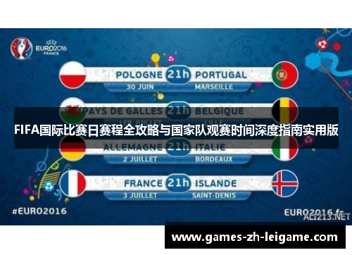 FIFA国际比赛日赛程全攻略与国家队观赛时间深度指南实用版